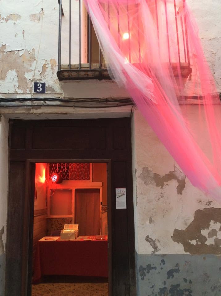 Entrada del Open Studio de Laura Serradilla en Onda, 2017